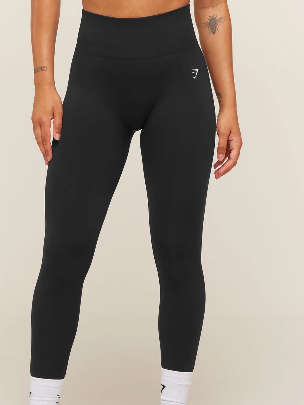 Gymshark Black High-Waist Seamless Leggings